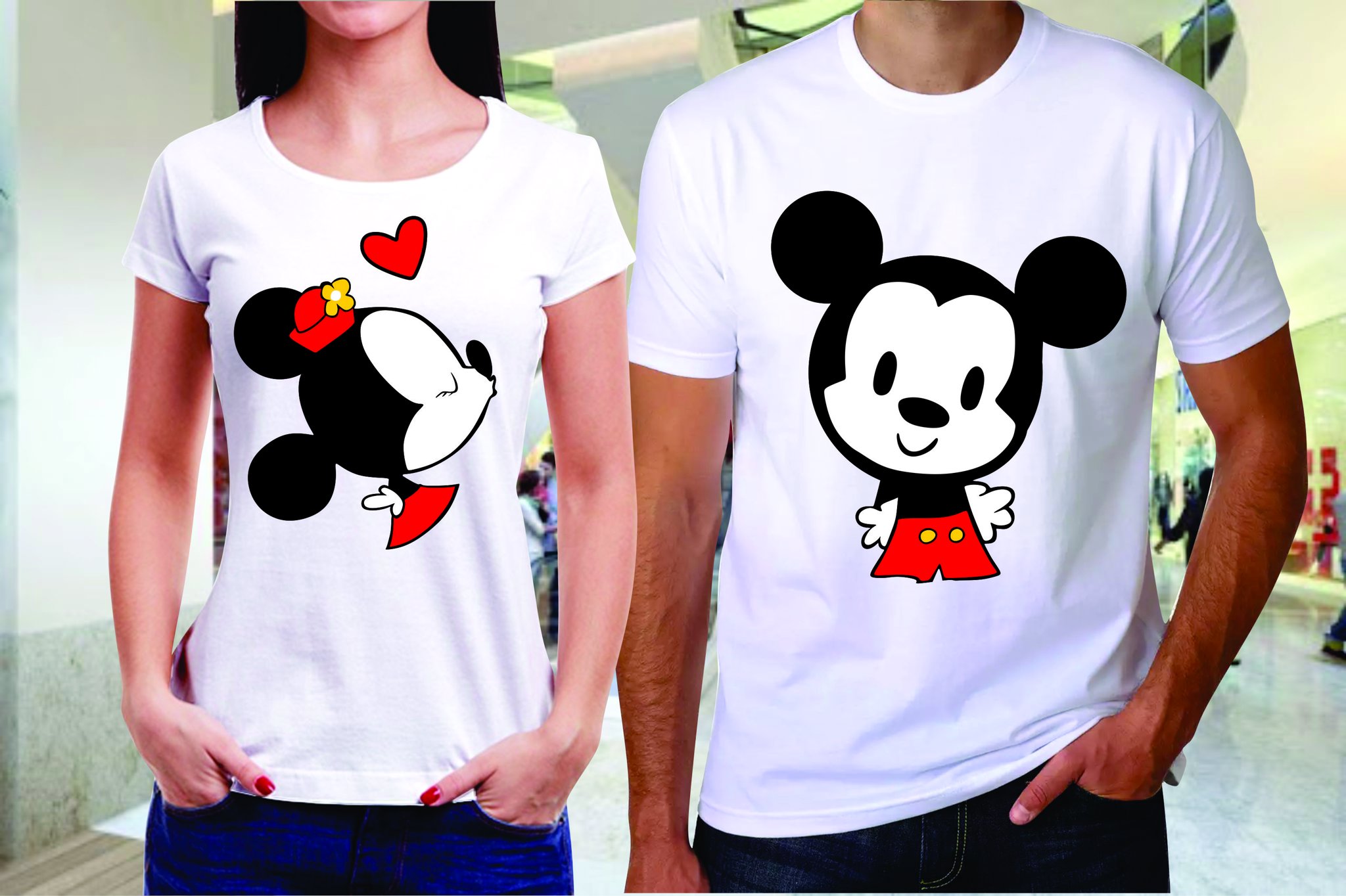 Imagem de Camiseta casal - Mickey